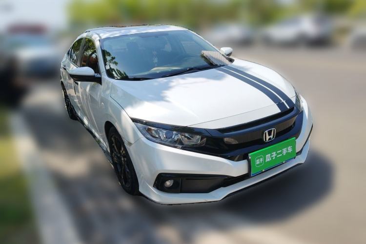 Used Honda Civic 2019 220TURBO CVT Dynamic Edition China VI Emission Standard Front Right 45 Deg
