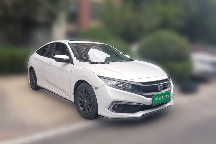 Used Honda Civic 2019 220TURBO CVT Dynamic Edition China VI Front Right 45 Deg