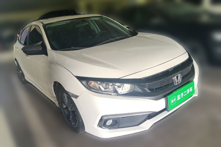 Used Honda Civic 2019 220TURBO CVT Dynamic Edition China VI Front Right 45 Deg