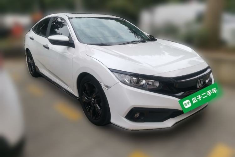 Used Honda Civic 2019 220TURBO CVT Ignition Edition China VI Emission Standard Front Right 45 Deg
