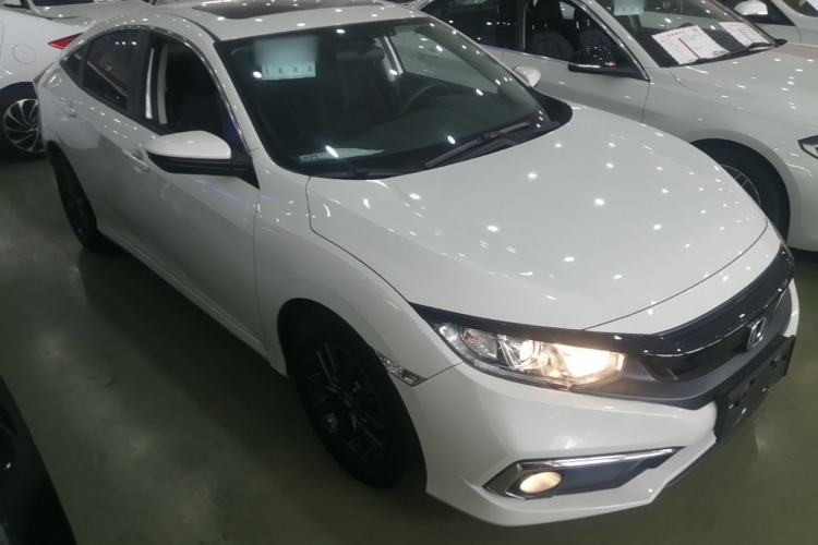 Used Honda Civic 2019 180TURBO CVT Shangdong Edition China VI Front Right 45 Deg