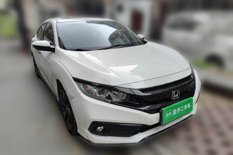 Used Honda Civic 2019 220TURBO CVT Dynamic Edition China VI Emission Standard Front Right 45 Deg