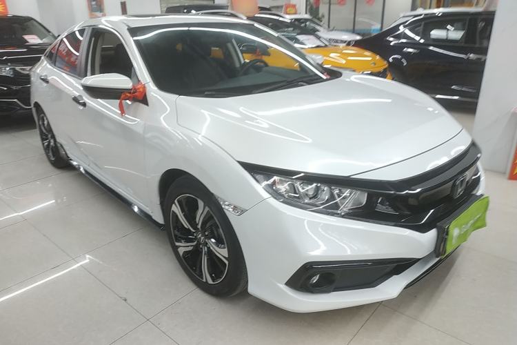 Used Honda Civic 2019 220TURBO CVT Dynamic Edition China VI Emission Standard Front Right 45 Deg