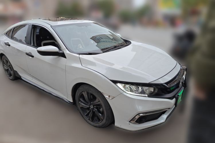 Used Honda Civic 2019 220TURBO CVT Dynamic Edition China VI Emission Standard Front Right 45 Deg