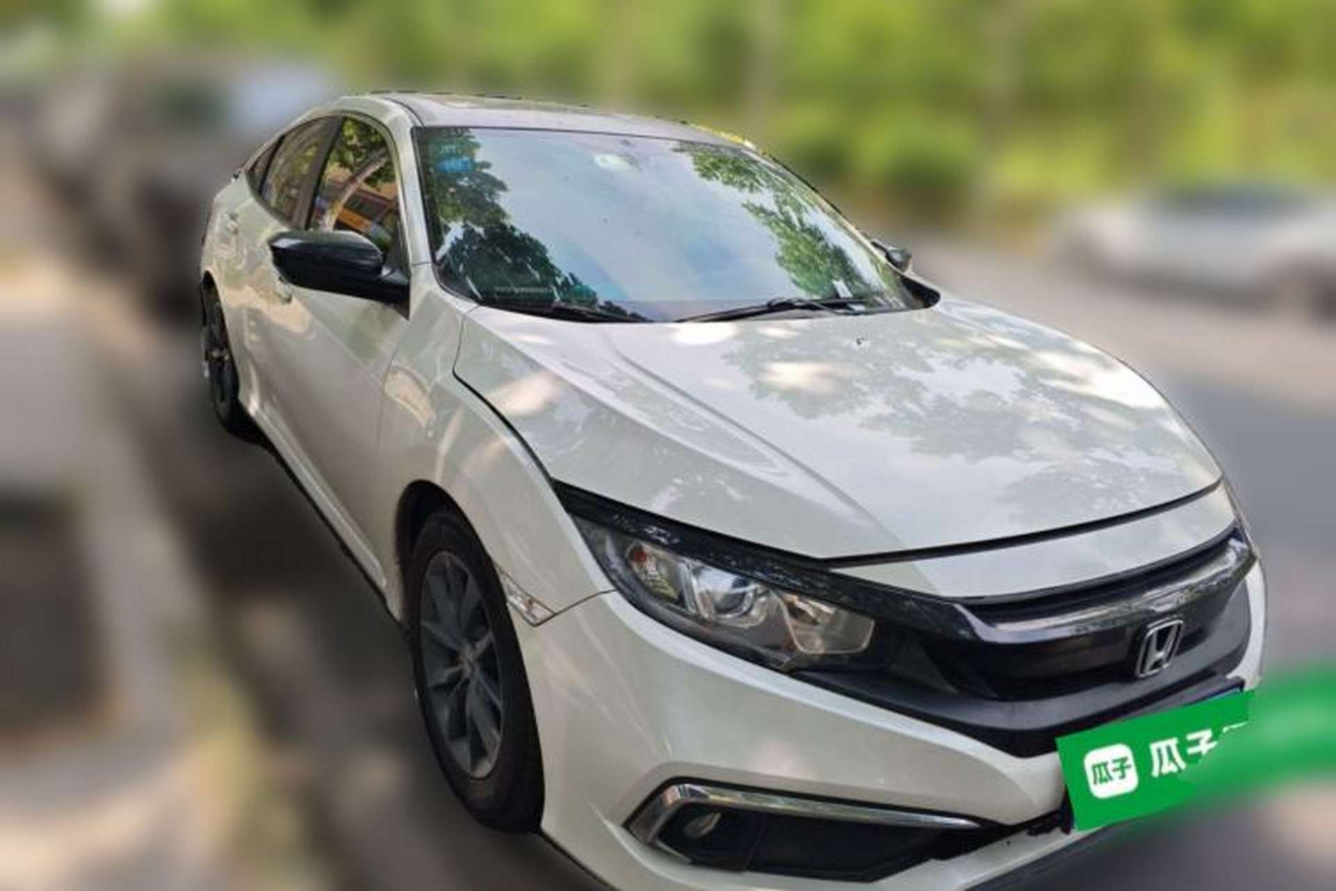 Used Honda Civic 2019 220TURBO CVT Dynamic Edition China V Front Right 45 Deg