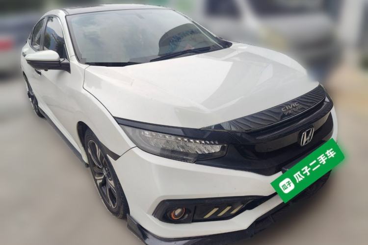 Used Honda Civic 2019 220TURBO CVT Power Edition China VI Emission Standard Front Right 45 Deg
