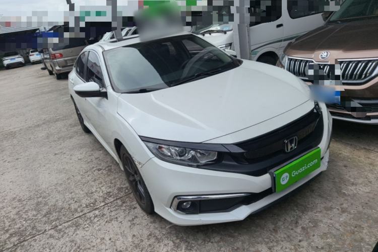 Used Honda Civic 2019 220TURBO CVT Dynamic Edition China VI Front Right 45 Deg