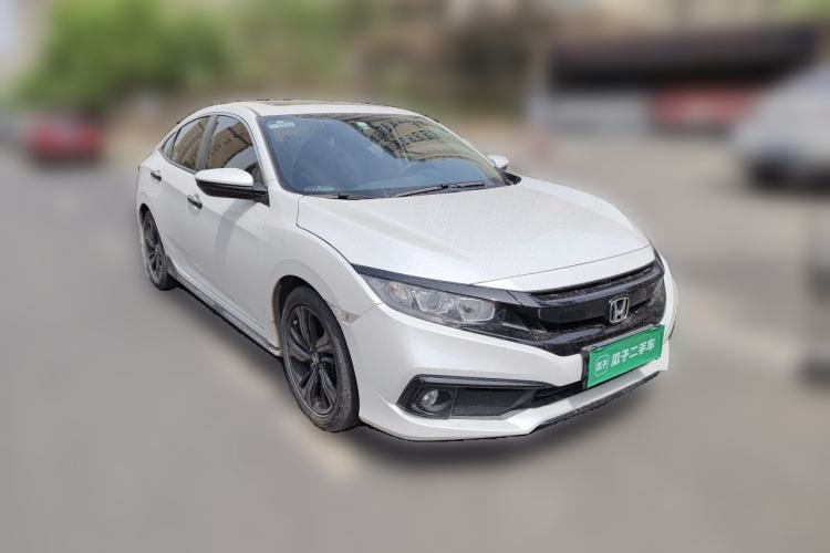 Used Honda Civic 2019 220TURBO CVT Dynamic Edition China VI Emission Standard Front Right 45 Deg