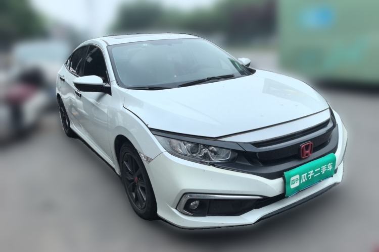 Used Honda Civic 2019 220TURBO CVT Dynamic Edition China VI Front Right 45 Deg