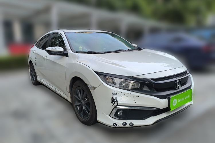 Used Honda Civic 2019 220TURBO CVT Dynamic Edition China VI Front Right 45 Deg
