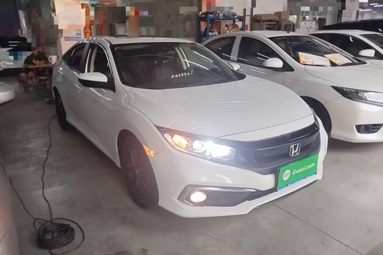 Used Honda Civic 2019 180TURBO CVT Shangdong Edition China VI Front Right 45 Deg