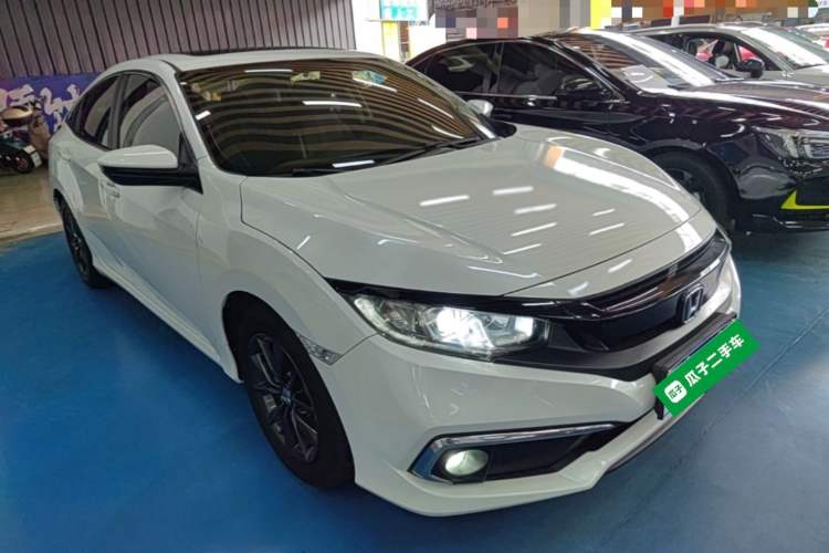 Used Honda Civic 2019 220TURBO Manual Jinkong Edition China VI Front Right 45 Deg