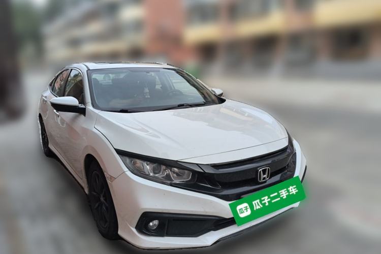 Used Honda Civic 2019 220TURBO CVT Dynamic Edition China VI Front Right 45 Deg