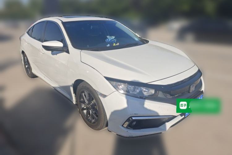 Used Honda Civic 2019 180TURBO CVT Shangdong Edition China VI Front Right 45 Deg