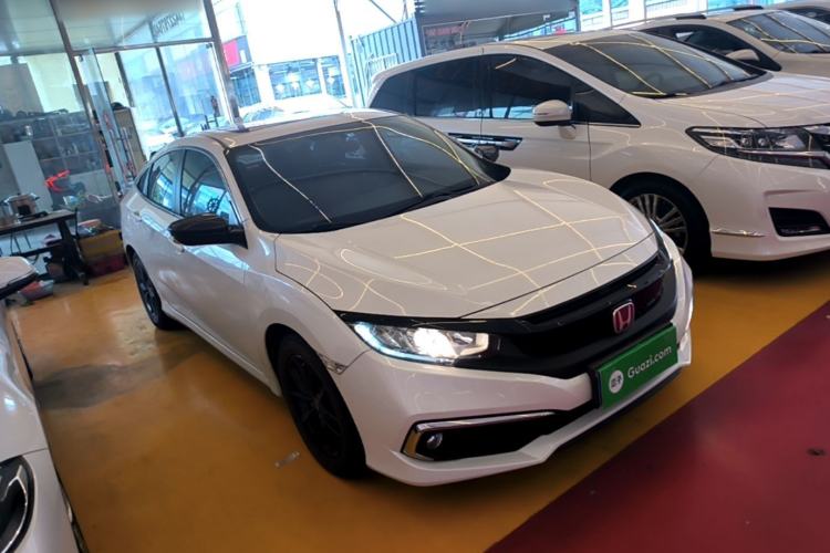 Used Honda Civic 2019 220TURBO CVT Dynamic Edition China VI Front Right 45 Deg