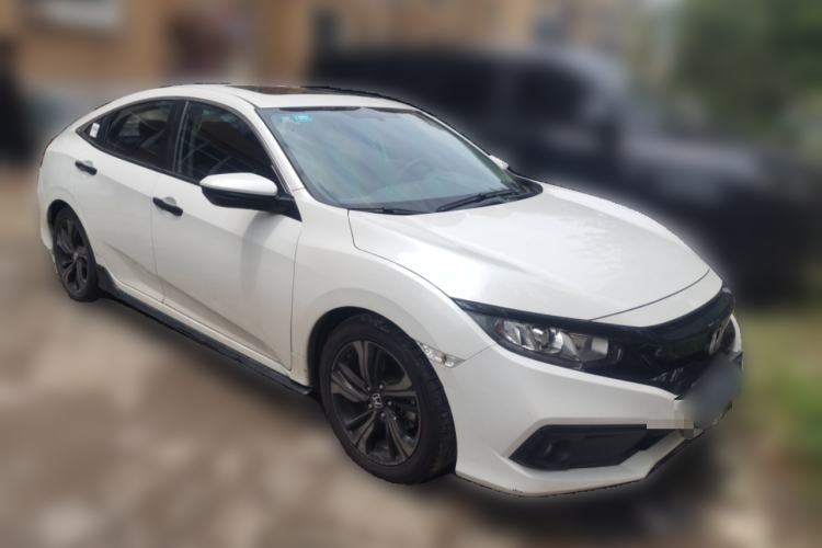 Used Honda Civic 2019 220TURBO CVT Dynamic Edition China VI Emission Standard Front Right 45 Deg