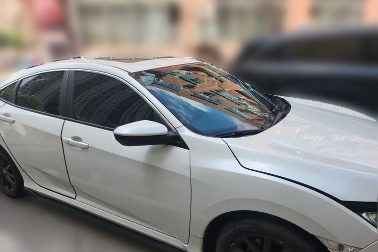 Used Honda Civic 2019 220TURBO Manual Jinkong Edition China VI Front Right 45 Deg