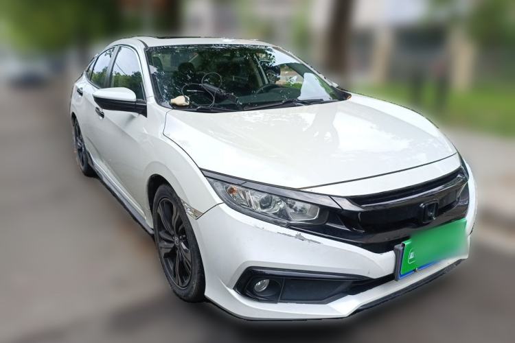 Used Honda Civic 2019 220TURBO CVT Dynamic Edition China VI Emission Standard Front Right 45 Deg