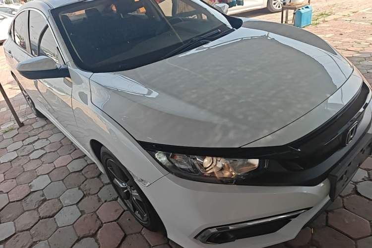 Used Honda Civic 2019 180TURBO CVT Shangdong Edition China VI Front Right 45 Deg