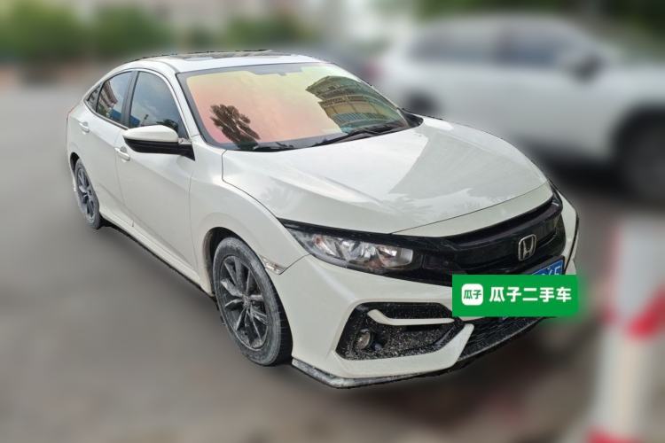 Used Honda Civic 2019 220TURBO CVT Dynamic Edition China VI Front Right 45 Deg