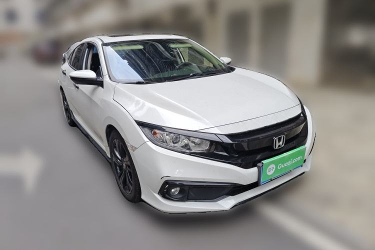 Used Honda Civic 2019 220TURBO CVT Dynamic Edition China VI Emission Standard Front Right 45 Deg