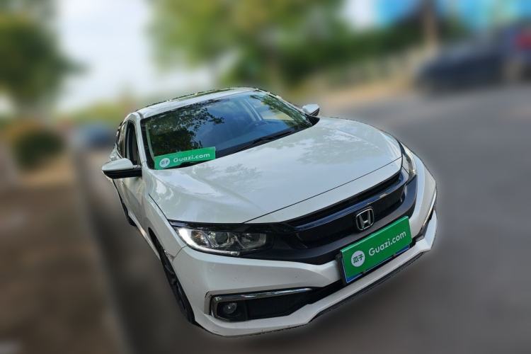 Used Honda Civic 2019 220TURBO CVT Dynamic Edition China VI Front Right 45 Deg