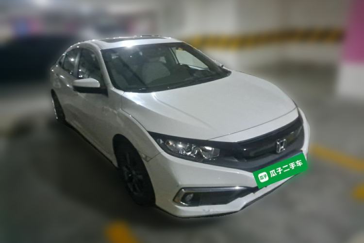 Used Honda Civic 2019 220TURBO CVT Dynamic Edition China VI Front Right 45 Deg