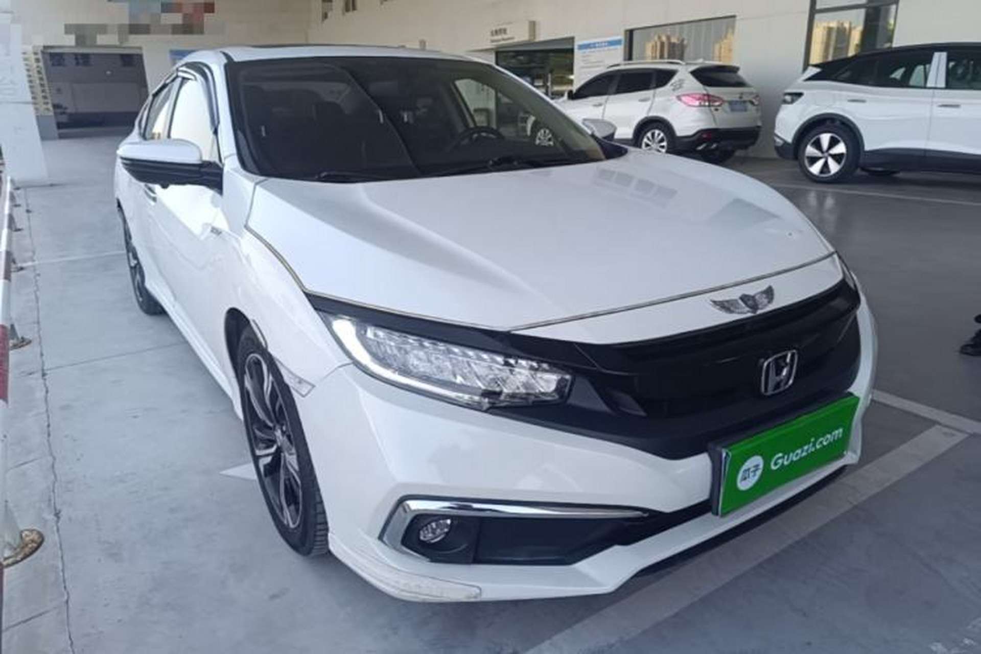 Used Honda Civic 2019 220TURBO CVT Power Edition China VI Emission Standard Front Right 45 Deg