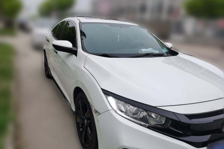 Used Honda Civic 2019 220TURBO CVT Dynamic Edition China VI Emission Standard Front Right 45 Deg