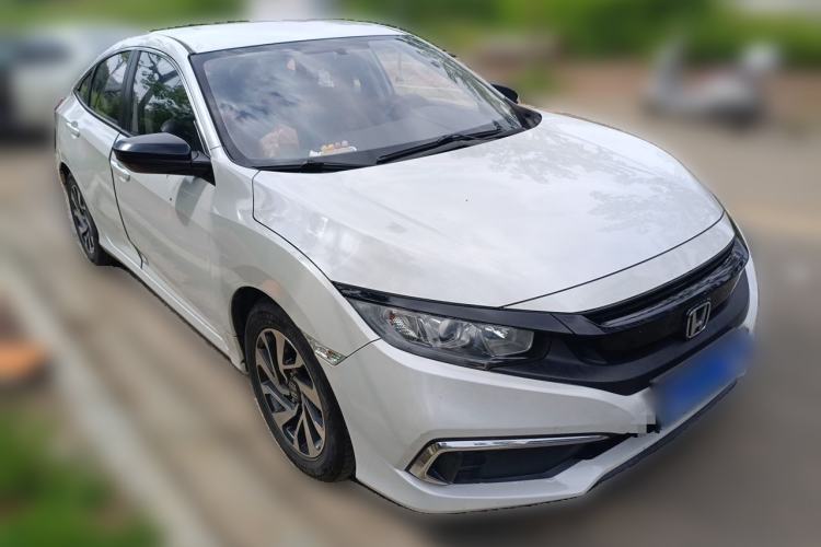 Used Honda Civic 2019 180TURBO CVT Shangyue Edition China V Emission Standard Front Right 45 Deg