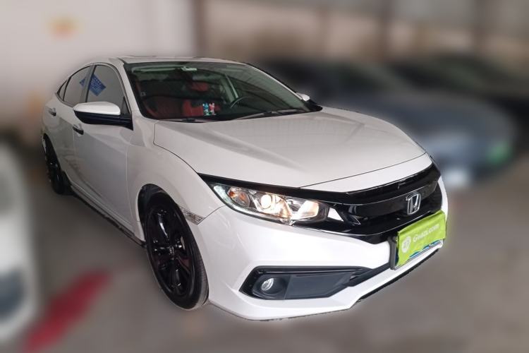 Used Honda Civic 2019 220TURBO CVT Dynamic Edition China VI Emission Standard Front Right 45 Deg