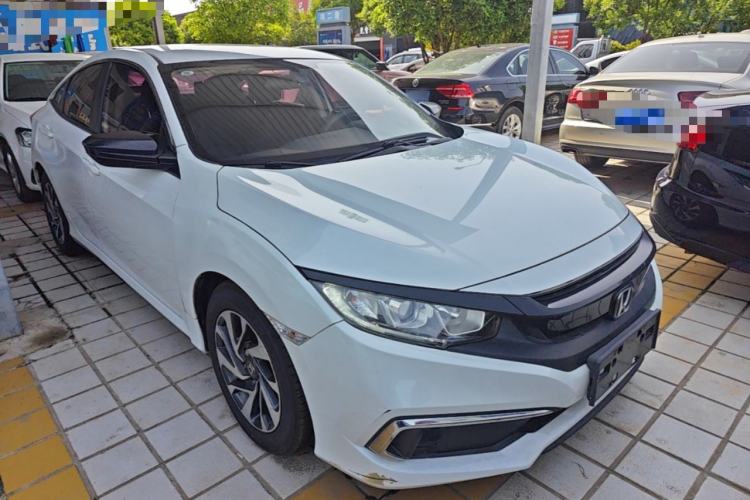 Used Honda Civic 2019 180TURBO CVT Shangyue Edition China V Emission Standard Front Right 45 Deg