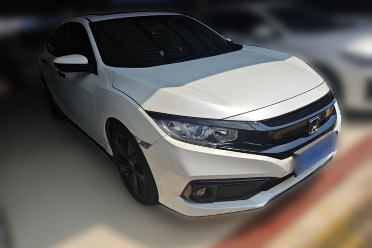 Used Honda Civic 2019 220TURBO CVT Dynamic Edition China V Emission Standard Front Right 45 Deg