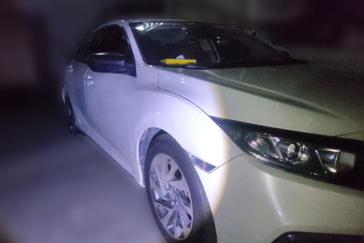 Used Honda Civic 2019 180TURBO CVT Shangyue Edition China V Emission Standard Front Right 45 Deg