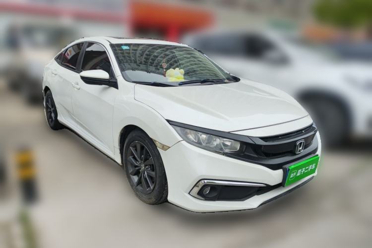 Used Honda Civic 2019 180TURBO CVT Shangdong Edition China VI Front Right 45 Deg