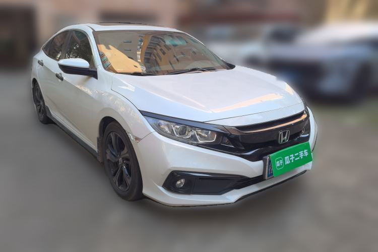Used Honda Civic 2019 220TURBO CVT Dynamic Edition China VI Emission Standard Front Right 45 Deg