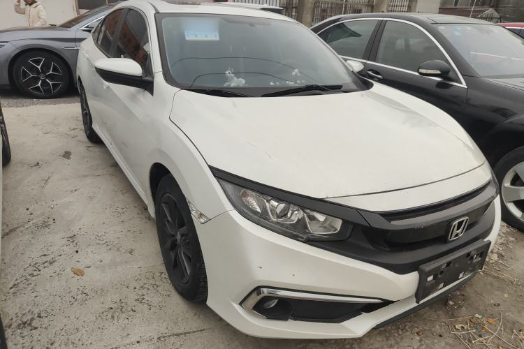Used Honda Civic 2019 180TURBO CVT Shangdong Edition China VI Front Right 45 Deg