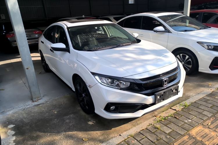 Used Honda Civic 2019 220TURBO CVT Dynamic Edition China VI Emission Standard Front Right 45 Deg