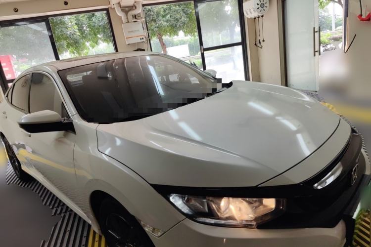 Used Honda Civic 2019 180TURBO CVT Shangdong Edition China V Front Right 45 Deg