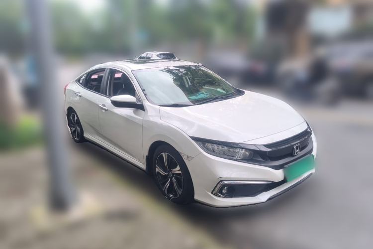 Used Honda Civic 2019 220TURBO CVT Power Edition China VI Emission Standard Front Right 45 Deg