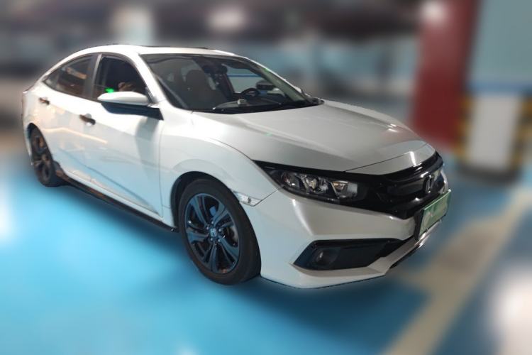 Used Honda Civic 2019 220TURBO CVT Dynamic Edition China VI Emission Standard Front Right 45 Deg