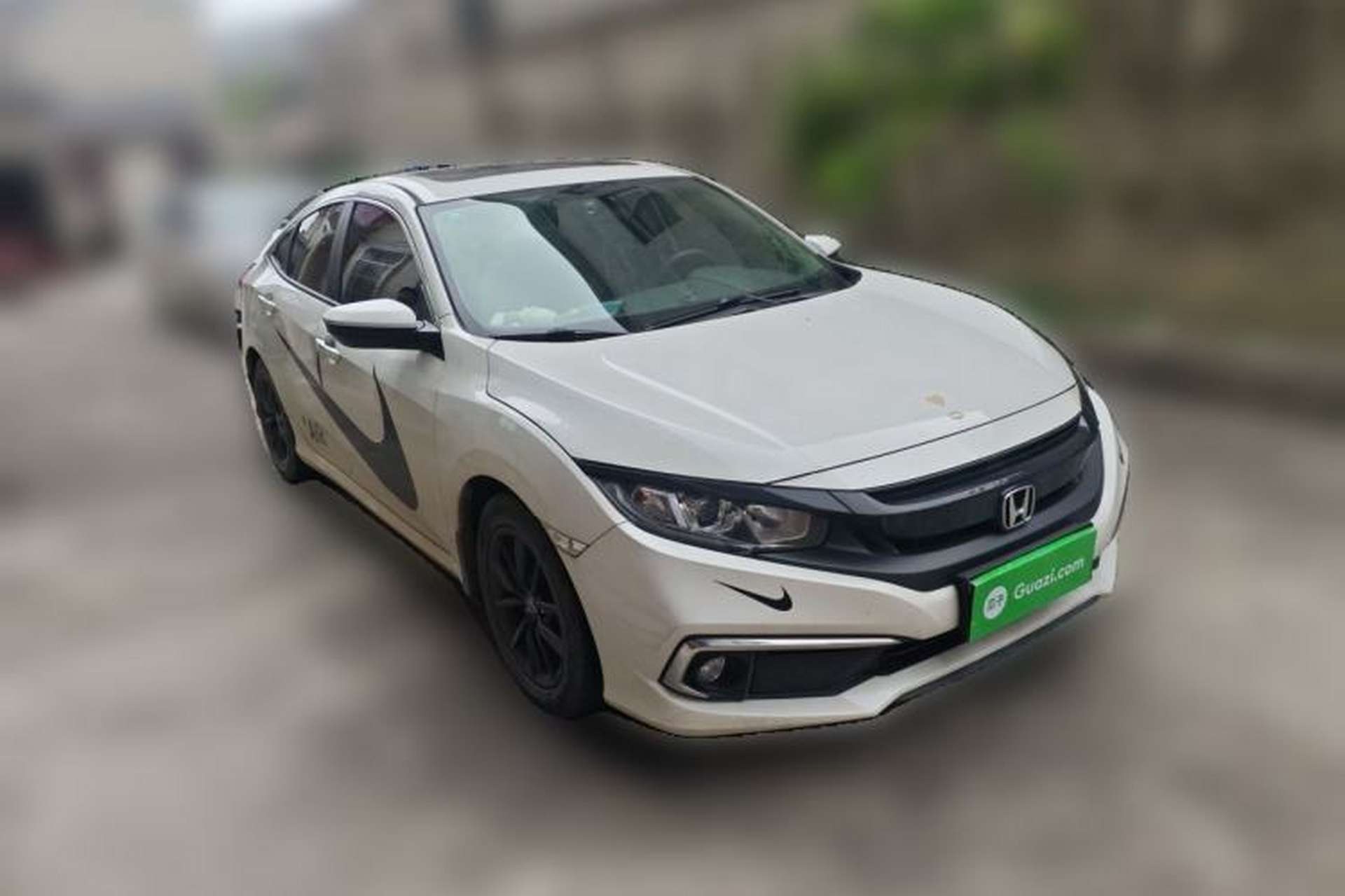 Used Honda Civic 2019 220TURBO CVT Dynamic Edition China VI Front Right 45 Deg
