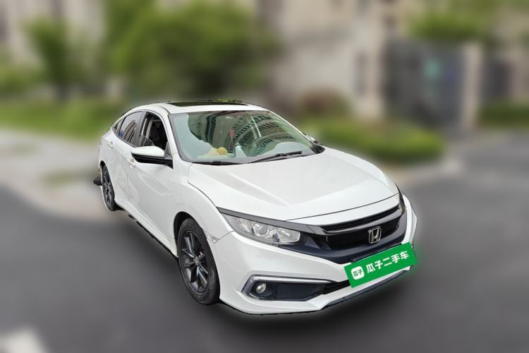 Used Honda Civic 2019 220TURBO CVT Dynamic Edition China V Front Right 45 Deg