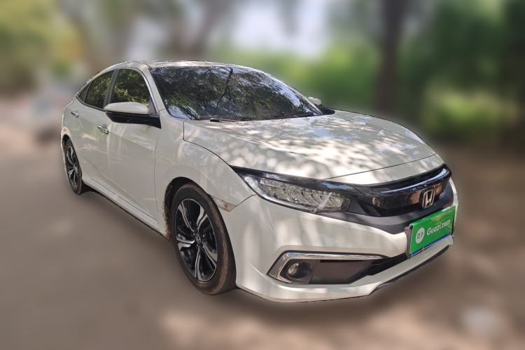 Used Honda Civic 2019 220TURBO CVT Power Edition China VI Emission Standard Front Right 45 Deg