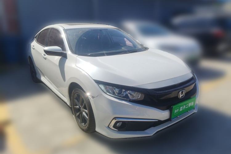 Used Honda Civic 2019 180TURBO CVT Shangdong Edition China VI Front Right 45 Deg