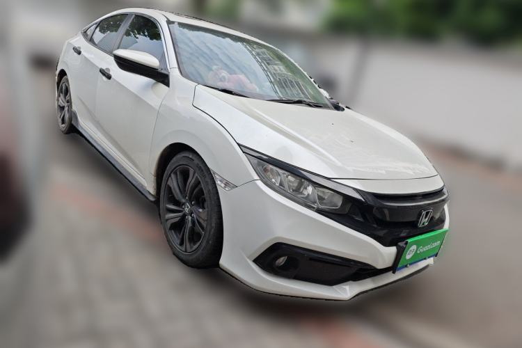 Used Honda Civic 2019 220TURBO CVT Dynamic Edition China V Emission Standard Front Right 45 Deg