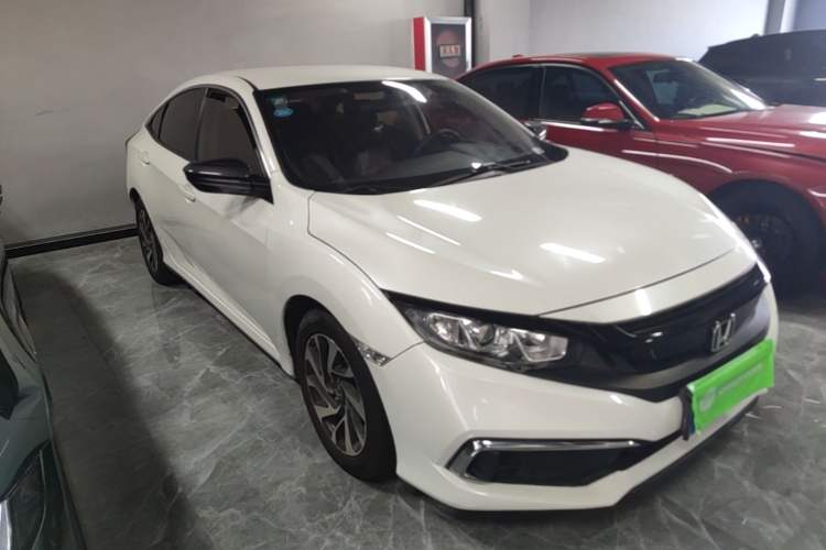 Used Honda Civic 2019 180TURBO CVT Shangyue Edition China V Emission Standard Front Right 45 Deg