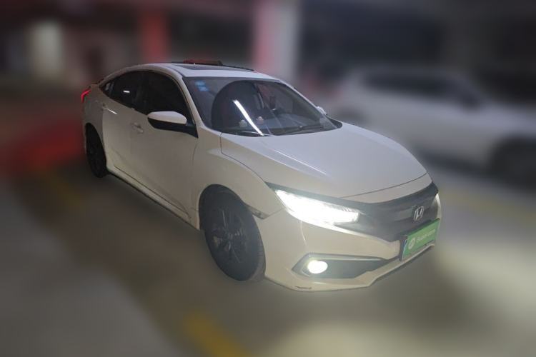 Used Honda Civic 2019 180TURBO CVT Shangqing Edition China VI Front Right 45 Deg