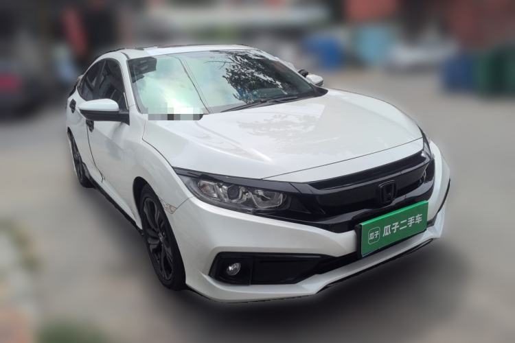 Used Honda Civic 2019 220TURBO CVT Dynamic Edition China VI Emission Standard Front Right 45 Deg