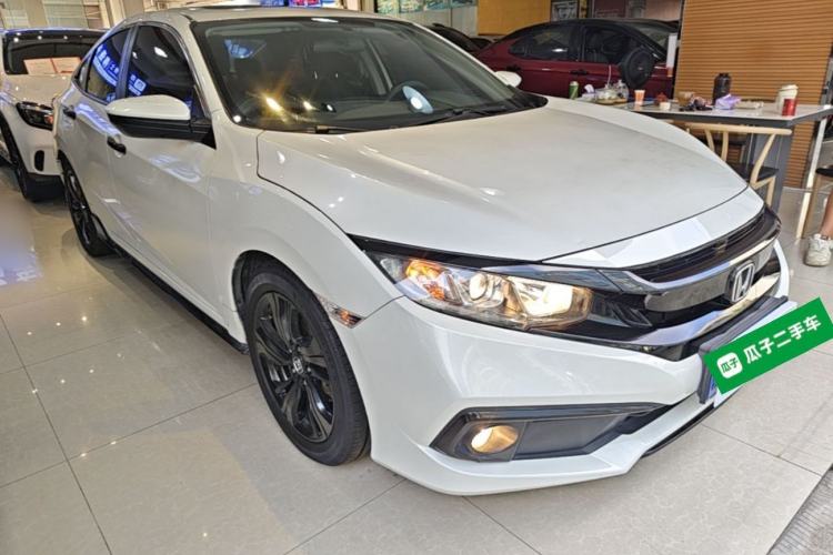 Used Honda Civic 2019 220TURBO CVT Dynamic Edition China VI Emission Standard Front Right 45 Deg